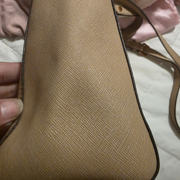 Michael Kors Tan Leather Tote Bag - Picture 5 of 6